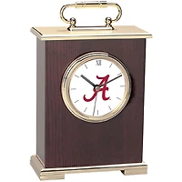 Gold Alabama Crimson Tide Carriage Clock