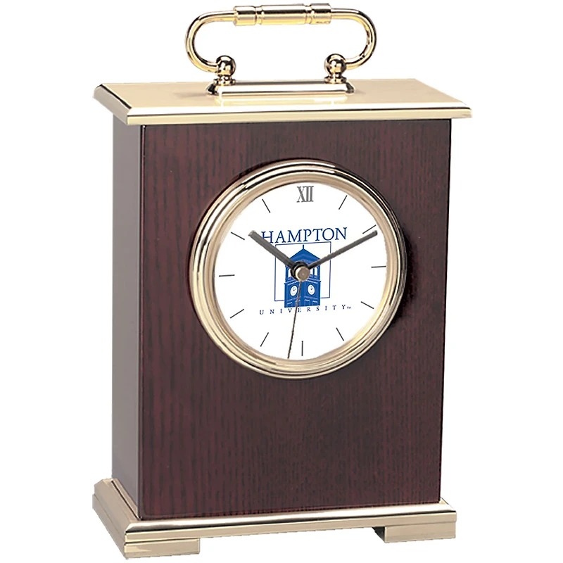 Gold Hampton Pirates Carriage Clock