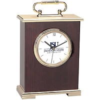 Gold Jackson State Tigers Carriage Clock