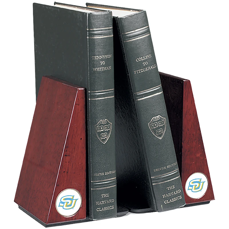 Southern University Jaguars Rosewood Bookends