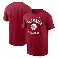 Men's Nike Crimson Alabama Crimson Tide Basketball Icon T-Shirt