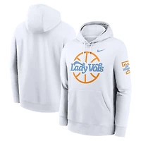 Men's Nike Tennessee Volunteers Basketball Icon Club Fleece Pullover Hoodie