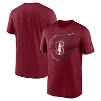 Men's Nike Cardinal Stanford Cardinal Legend Basketball Icon Dri-Fit T-Shirt
