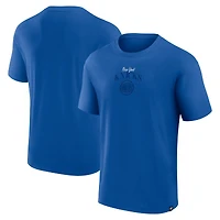 Men's Fanatics Blue New York Knicks Crossover Collection Full Court Press T-Shirt