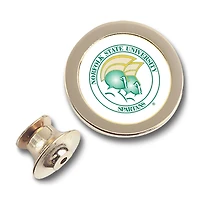 Gold Norfolk State Spartans Lapel Pin