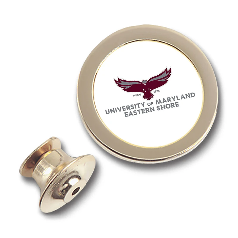 Gold Maryland Eastern Shore Hawks Lapel Pin