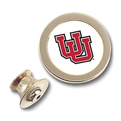 Gold Utah Utes Lapel Pin