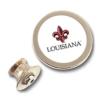 Gold Louisiana Ragin' Cajuns Lapel Pin