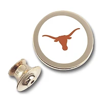 Gold Texas Longhorns Lapel Pin