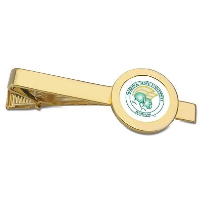 Gold Norfolk State Spartans Tie Bar