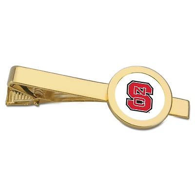 Gold NC State Wolfpack Tie Bar