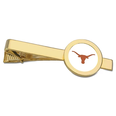 Gold Texas Longhorns Tie Bar