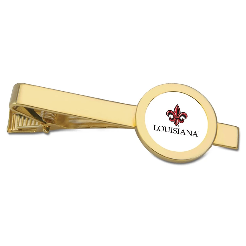 Gold Louisiana Ragin' Cajuns Tie Bar