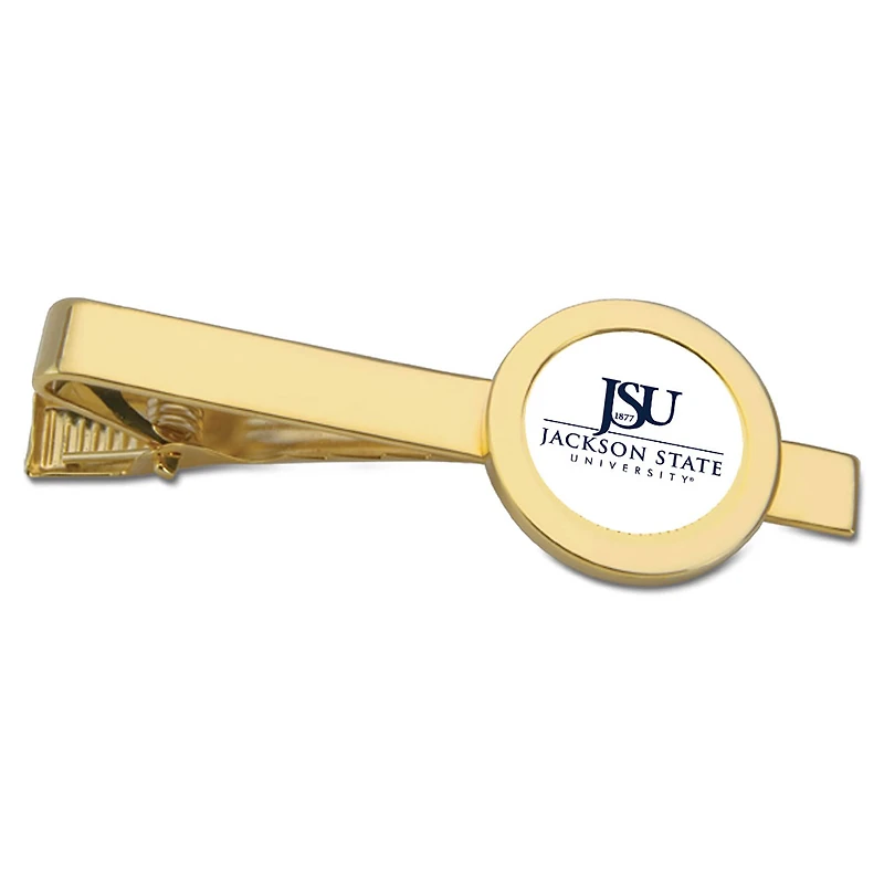 Gold Jackson State Tigers Tie Bar