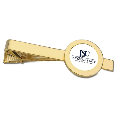 Gold Jackson State Tigers Tie Bar