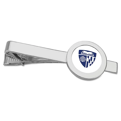 Silver Johns Hopkins Blue Jays Tie Bar