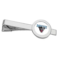 Silver Maine Black Bears Tie Bar