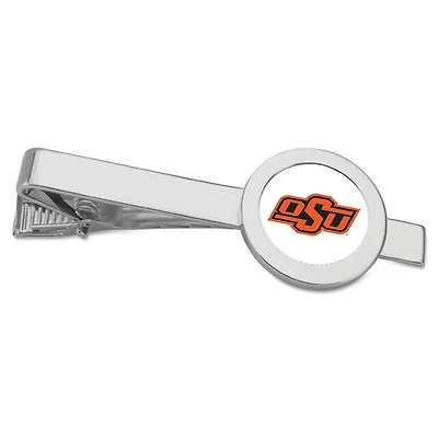 Silver Oklahoma State Cowboys Tie Bar