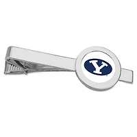 Silver BYU Cougars Tie Bar