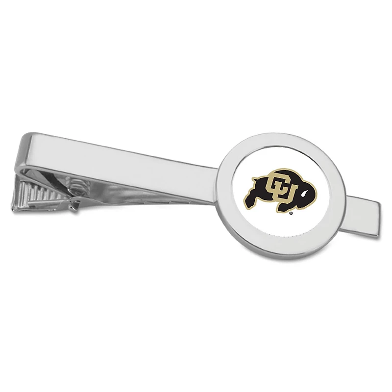 Silver Colorado Buffaloes Tie Bar