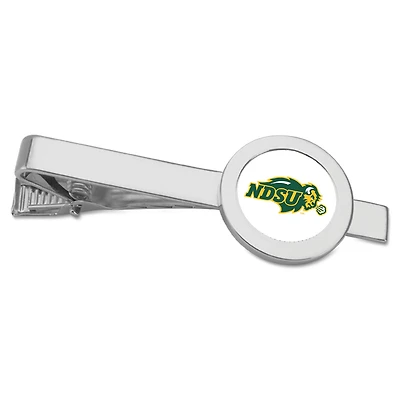 Silver NDSU Bison Tie Bar