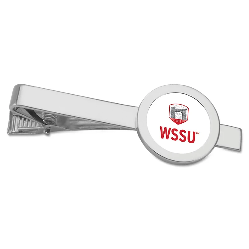 Silver Winston-Salem State Rams Tie Bar
