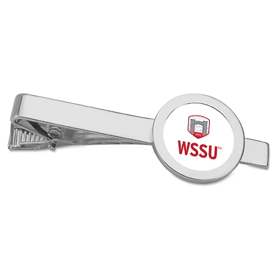 Silver Winston-Salem State Rams Tie Bar