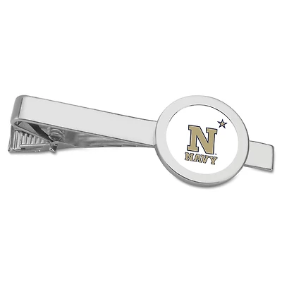 Silver Navy Midshipmen Tie Bar