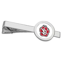 Silver South Dakota Coyotes Tie Bar