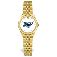 Women's Gold MTSU Blue Raiders Rolled Link Watch