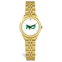 Women's Gold North Dakota Rolled Link Watch