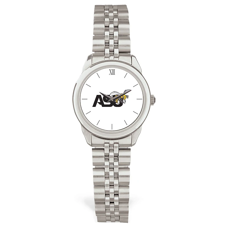Women's Silver Alabama State Hornets Rolled Link Watch