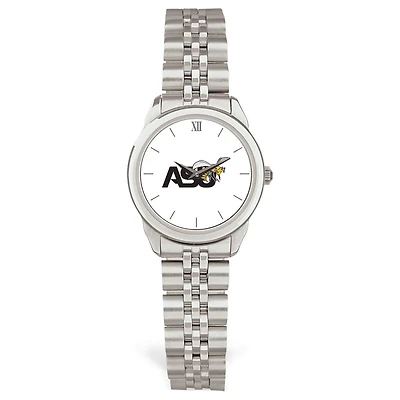 Women's Silver Alabama State Hornets Rolled Link Watch