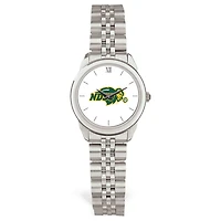 Women's Silver NDSU Bison Rolled Link Watch
