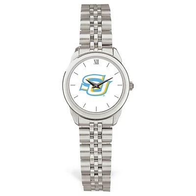 Women's Silver Southern University Jaguars Rolled Link Watch