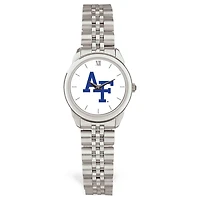 Women's Silver Air Force Falcons Rolled Link Watch