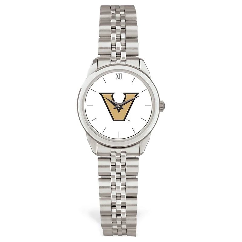 Women's Silver Vanderbilt Commodores Rolled Link Watch