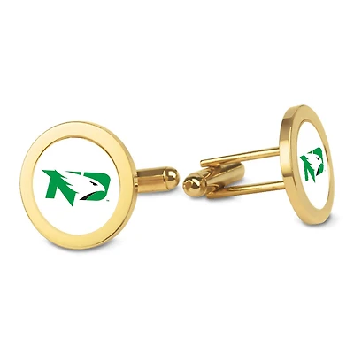 Gold North Dakota Cufflinks