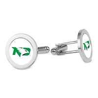 Silver North Dakota Cufflinks