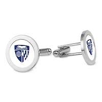 Silver Johns Hopkins Blue Jays Cufflinks