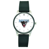 Women's Black Maine Black Bears Silicone Strap Wristwatch