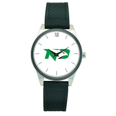 Women's Black North Dakota Silicone Strap Wristwatch
