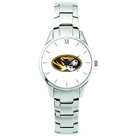 Men's Silver Missouri Tigers Stainless Steel Wristwatch