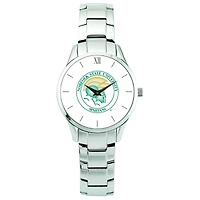 Men's Silver Norfolk State Spartans Stainless Steel Wristwatch