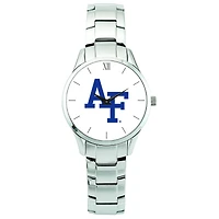 Men's Silver Air Force Falcons Stainless Steel Wristwatch