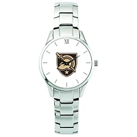 Men's Silver Army Black Knights Stainless Steel Wristwatch