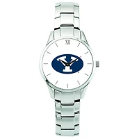 Men's Silver BYU Cougars Stainless Steel Wristwatch