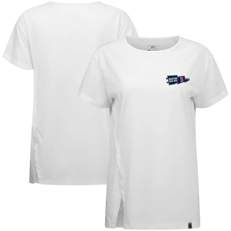 Women's Levelwear  White Boston Red Sox  Influx Rafters T-Shirt