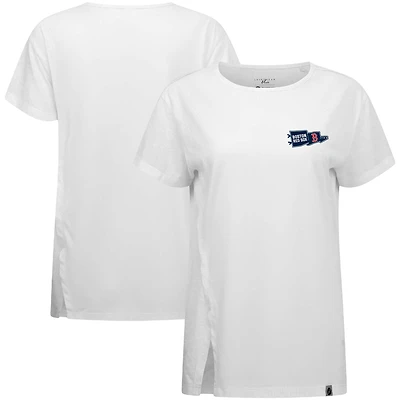 Women's Levelwear  White Boston Red Sox  Influx Rafters T-Shirt