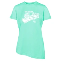 Women's Levelwear  Mint Colorado Rockies  Birch Sweep T-Shirt
